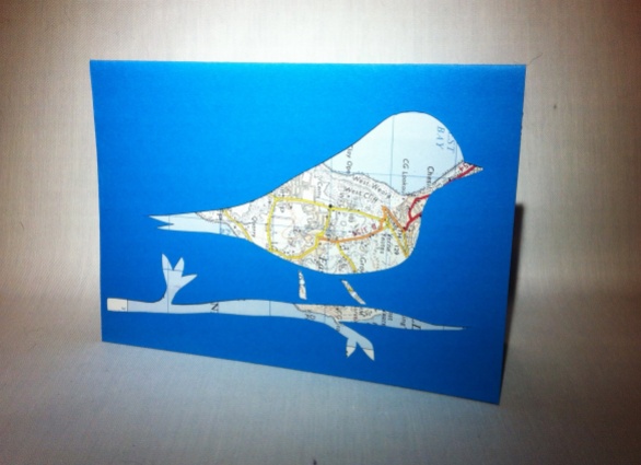 Paper cut bird cards £1.50 plus 50p postage